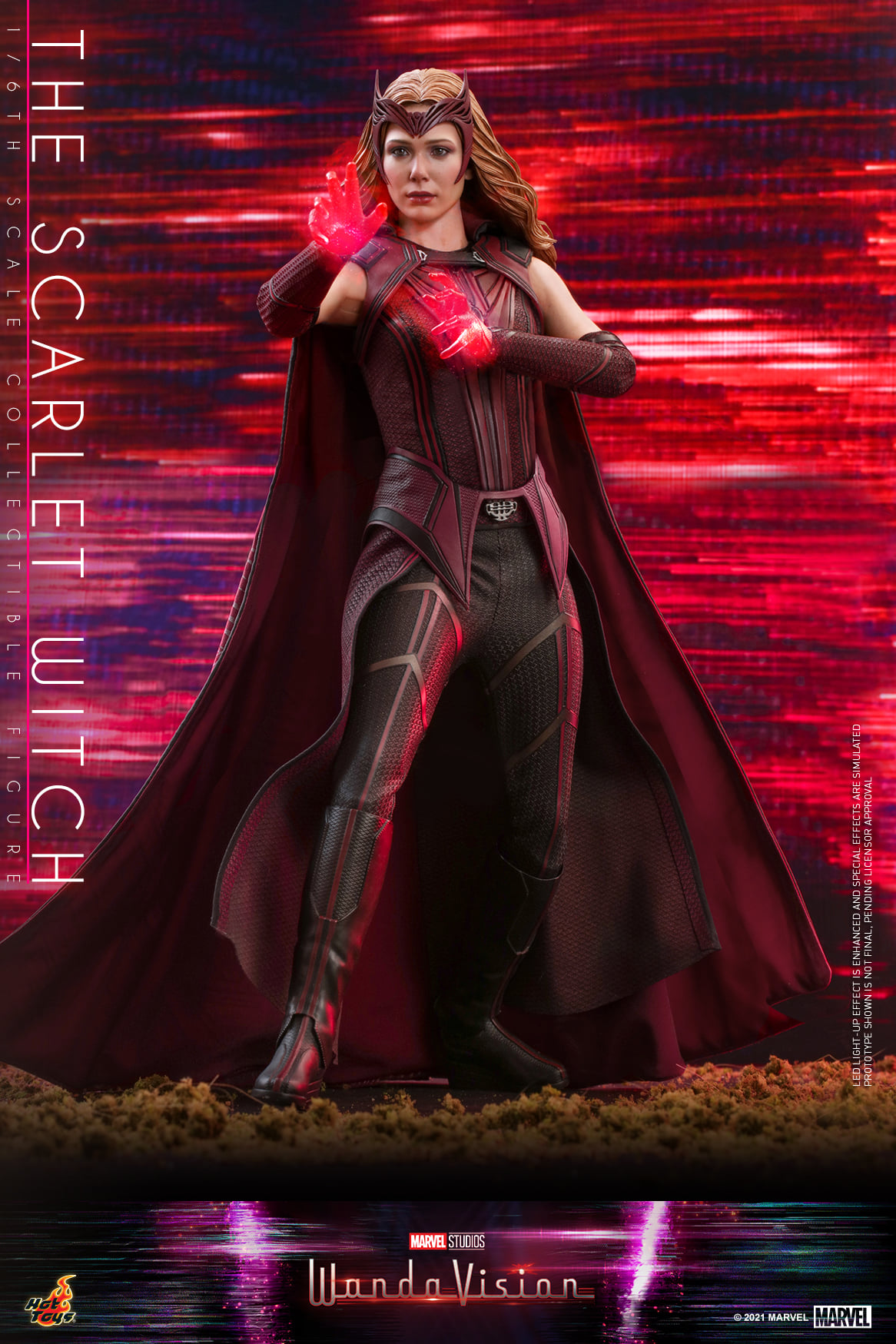 Hot Toys Marvel WandaVision Scarlet Witch Sixth Scale Figure TMS036